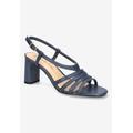 Women's Gretta Sandals by Bella Vita in Navy Leather (Size 10 M)