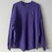 Disney Tops | Disney Disneyland Resort Purple Glitter Long Sleeve Pullover Spirit Jersey Small | Color: Purple | Size: S