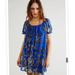 Free People Dresses | Free People Beautiful Blooms Mini Size | Color: Blue/Purple | Size: Various