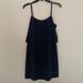 Madewell Dresses | Madewell Silk Overlay Cami Mini Dress | Color: Blue/Gray | Size: 6