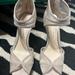 Jessica Simpson Shoes | Jessica Simpson Beige Mesh Dress Heel Platforms Size 7 | Color: Cream | Size: 7