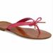 Kate Spade Shoes | Kate Spade Charles Leather Bow Charm Sandals Flip Flops | Color: Pink/Tan | Size: 6.5