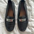 Coach Shoes | Coach Black Leather Loafer Driving Shoe | Color: Black | Size: 9