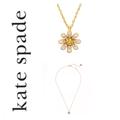 Kate Spade Jewelry | Kate Spade Flower Opal Pendant Necklace | Color: Gold | Size: Os