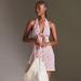 Anthropologie Dresses | Anthropology Halter Dress. Very Comfortable Material. | Color: Pink | Size: M