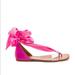 Free People Shoes | Free People Gladiator Sandal, Pink, Size 9-9.5 | Color: Pink | Size: 9.5