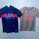 Under Armour Shirts & Tops | Boys Xl Under Armour Shirt Set | Color: Blue/Gray | Size: Xlb