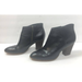 J. Crew Shoes | J Crew Laine Ankle Boots Booties Leather A9824 Black Size 8.5 Womens | Color: Black | Size: 8.5