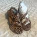 Madewell Shoes | Madewell Asymmetrical Sandals In Calf Hair | Color: Brown/Tan | Size: 7