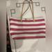 Kate Spade Bags | Brand New Hot Pink And White Striped Kate Spade Bag | Color: Pink/White | Size: Os