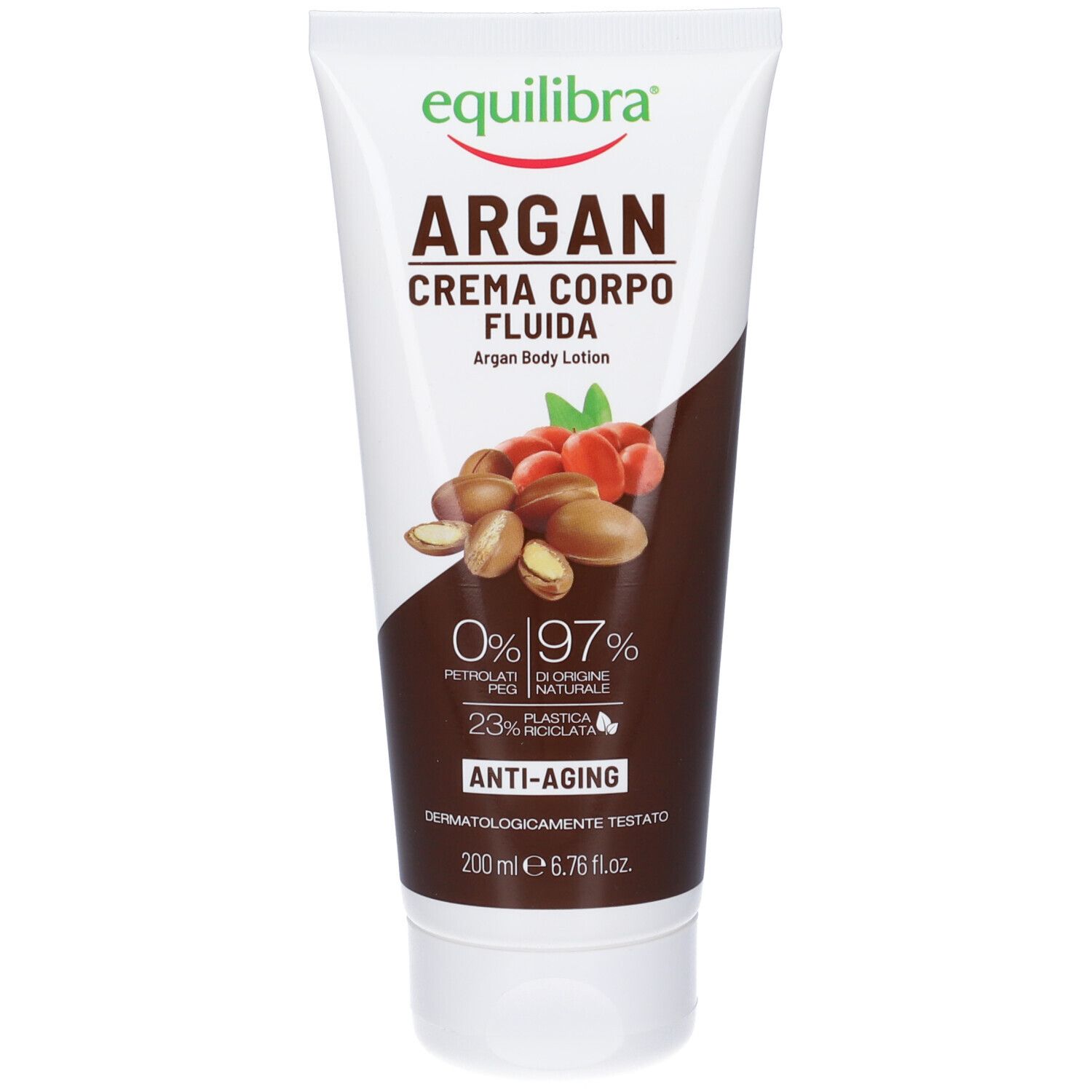 Equilibra® Argan Crema Fluida Corpo - Risparmia il 10% con codice: equ