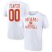 Men's Fanatics Branded White Miami Hurricanes Women's Basketball Pick-A-Player NIL Gameday Tradition T-Shirt