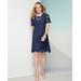 Draper's & Damon's Women's Garden Lace Dress - Blue - PXL - Petite