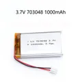 Batterie Lithium polymère Rechargeable 3.7V 703048 1000mAh pour Machine d'éducation précoce