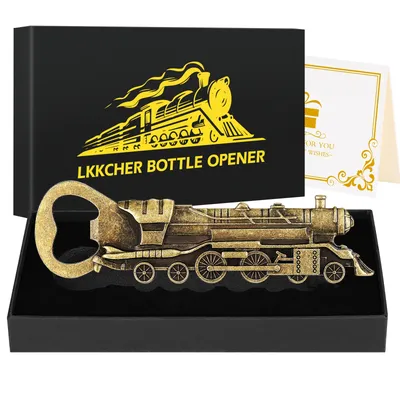 Ouvre-bouteille Vintage en Bronze en forme De Train à vapeur cadeau De luxe pour hommes
