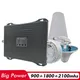 Amplificateur de Signal 2G/3G/4G GSM 900 DCS/LTE 1800 UMTS WCDMA 2100 répéteur de Signal tribande