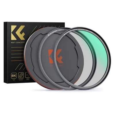K & F Concept-Filtre magnétique pour caméra HD CPL 58mm 62mm 67mm 77mm 82mm Character-X avec