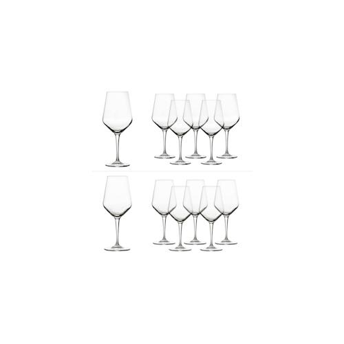 Weingläser Set Electra 12 teilig – 6x Rotweinglas 55 cl & 6x Weissweinglas 44 cl a