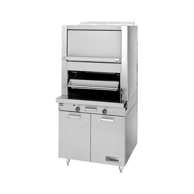 Garland M60XR Deck Type Broiler w/ Upper Finishing Oven, Standard Oven, Natural Gas, Stainless Steel, Gas Type: NG