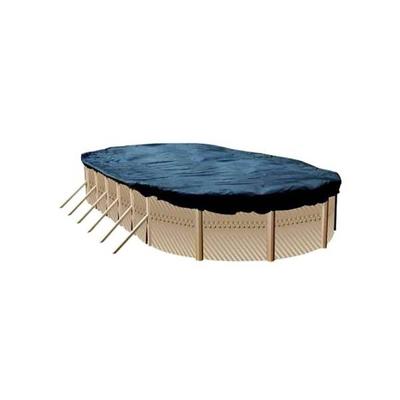 Swimline PCO81928 Winter Cover for 16 x 25 Ft Above-Ground Swimming Pools, Blue - 13.1