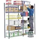 Rayonnage industriel Multi Rack - Polyvalent - H. 240 x L. 100 x P. 60 cm - Elément Départ - Bleu