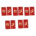 Frcolor 20pcs Traditional New Year Red Envelopes Red Envelopes Festival Gift (Red)