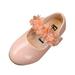 Toddler Baby Girls Small Leather Shoes Cute Bowknot Square Heel Single Shoes Children s Casual Soft Soled Princess Shoes Dance Shoes