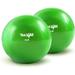 Yes4All 4lbs Soft Medicine Toning Ball Green Pair