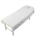 Home Textile Super Soft Brushed Beauty Sheet Massage Table Sheet With Face Hole Massage Beauty SPA Salon Table Cover White 80cmx190cm Opening