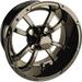 Black 10x7 4/4 3+4 Ocelot E107 Golf Cart Wheel - 847-107107-21