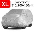 XL SUV Car Cover for All Weather Protection Waterproof Breathable Rain UV Dust Resistant Protection