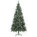 The Holiday Aisle® Christmas Tree Holiday Decoration Artificial Xmas Tree w/ Pine Cones in Green | 59.1" x 35" | Wayfair