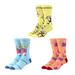 Men's BIOWORLD SpongeBob SquarePants 3-Pack Crew Socks Set