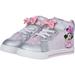 Girls Josmo Silver Minnie Mouse Sneakers