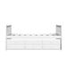 Harriet Bee Gelen Twin Storage Platform Bed Wood in White | 31.4 H x 41.7 W x 79.5 D in | Wayfair D46564E104FA40E285F4CD9614D001CC