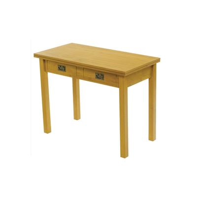 Traditional Wood Expanding Table by Stakmore in Oak
