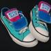 Converse Shoes | Converse All Star Flip Down Tongue Light Blue Pink Sneakers Girls Youth Size 12 | Color: Blue/Pink | Size: 12g