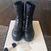 Gucci Shoes | Gucci Leather Combat Boots Euc Size 10 | Color: Black | Size: 10