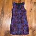 J. Crew Dresses | J.Crew Midnight Floral Jacquard Sleeveless Shift Dress | Color: Blue/Purple | Size: 00