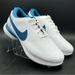Nike Shoes | Nike Air Zoom Victory 2 Golf Shoes White Blue Men's Size 7.5 Dj6569-101 New | Color: Blue/White | Size: 7.5