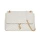 Rebecca Minkoff Damen Edie Flap Umhängetasche, Perle/Hellgold