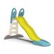 Smoby XL Wavy Garden Slide for kids, includes hose attachment for water cascade, non-skid steps and ergonomic ladder handles. UV Plastic.