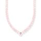 Thomas Sabo Women Choker heart with pink pearls 925 Sterling Silver, Cold Enamel KE2181-035-9