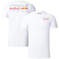 T-shirt à grand logo Oracle Red Bull Racing - Blanc - Unisexe - unisexe Taille: 4XL