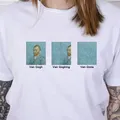 Hahayule-jbh – T-Shirt unisexe Van Gogh Van Goghing Van Goghing haut drôle Hipsters mignon