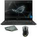 ASUS ROG Gaming/Entertainment Laptop (AMD Ryzen 9 6900HS 8-Core 13.4in 120Hz Touch Wide UXGA (1920x1200) GeForce RTX 3050 Ti Win 10 Pro) with TUF Gaming M3 TUF Gaming P3