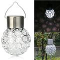 iOPQO led lights for bedroom Waterproof Garden Hanging Outdoor Round Solar Ball Camping Rotatable LED Lights led lights