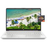 HP 15 15.6 HD Laptop Computer AMD Ryzen 3 3250U 16GB SDRAM 1TB HDD + 256GB SSD Bluetooth Wi-Fi Windows 10 Natural Silver w/Batteries