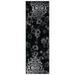 SAFAVIEH Adirondack Hortense Floral Runner Rug Black/Silver 2 6 x 20