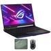 ASUS ROG Strix Scar 15 Gaming/Entertainment Laptop (AMD Ryzen 9 5900HX 8-Core 15.6in 165Hz 2K Quad HD (2560x1440) Win 10 Pro) with TUF Gaming M3 TUF Gaming P3